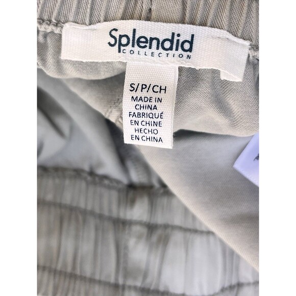 Splendid Ryan Pants Women’s Size Small Beige Barrel Leg Pockets Lightweight - Picture 11 of 12
